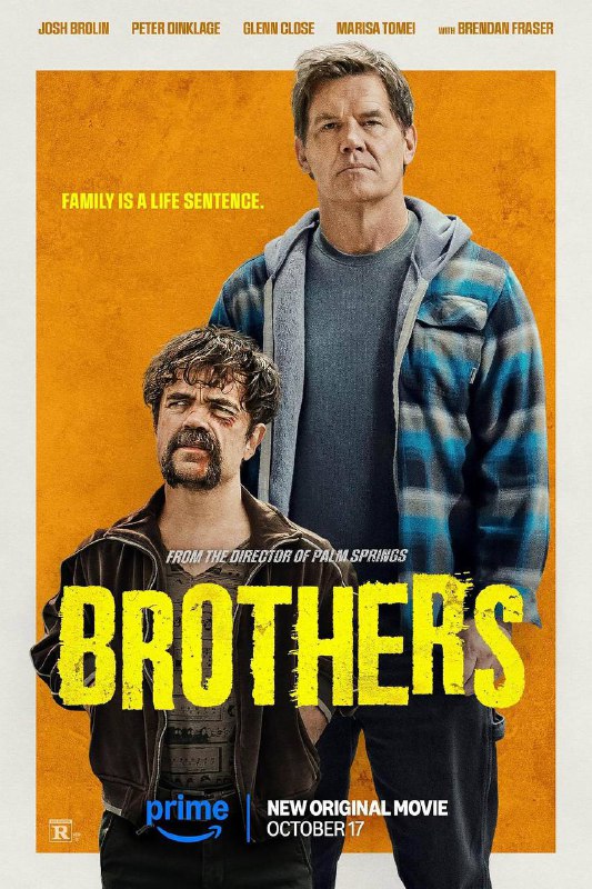 【电影】兄弟 Brothers (2024)【官方中字】[美国 喜剧 动作]乔什·布洛林、彼特·丁拉基将联手出演喜剧片链接
