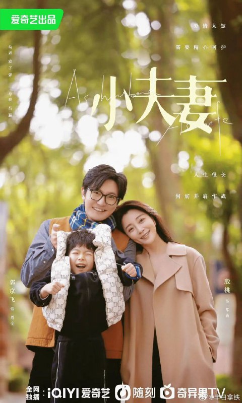 《小夫妻》2024 殷桃、郭京飞主演电视剧 本剧改编自作家毛利小说“全职爸爸”链接