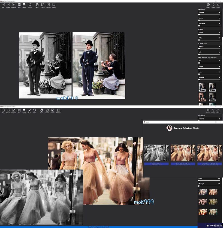 [Windows] Picture Colorizer 2.3.0 Pro单文件（AI人工智能黑白相一键上色）Picture Colorizer 2.3.0 单文件 比原安装文件165MB体绩小于75% 你值得拥有在网络上随便搜索几张旧照片测试效果我觉得比起几个知名网站免费的要好一点下载