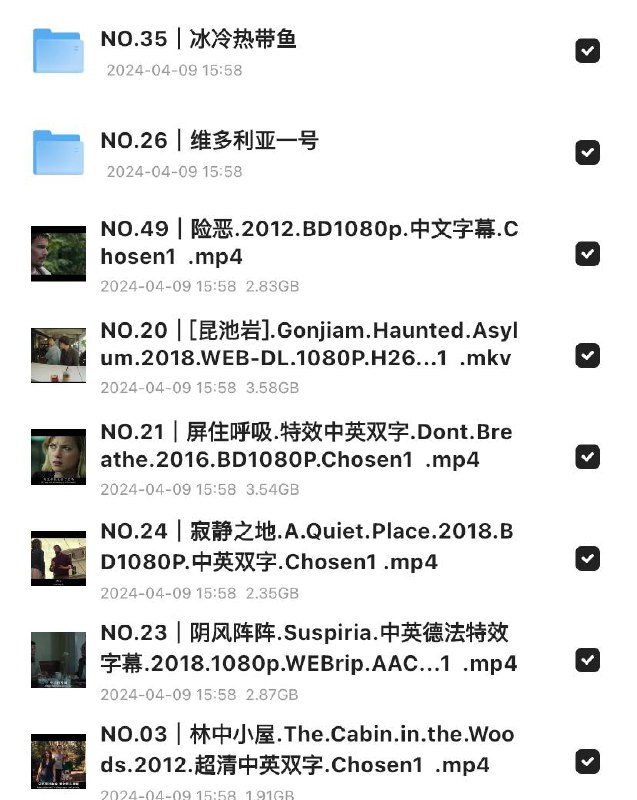 影迷票选出的近十年最喜欢的50部恐怖片链接