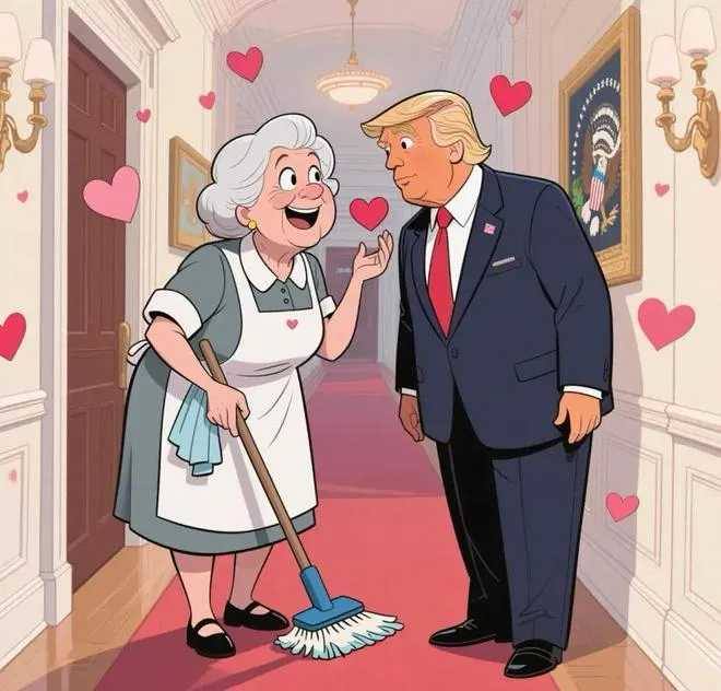 爱上在白宫干保洁的我【热门短剧】【英语中字】链接