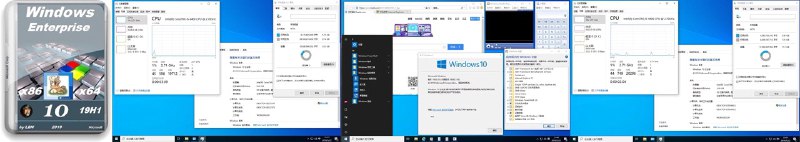 俄罗斯lopatkin制作的精简版系统 Win10 x64-x86 中文版 链接